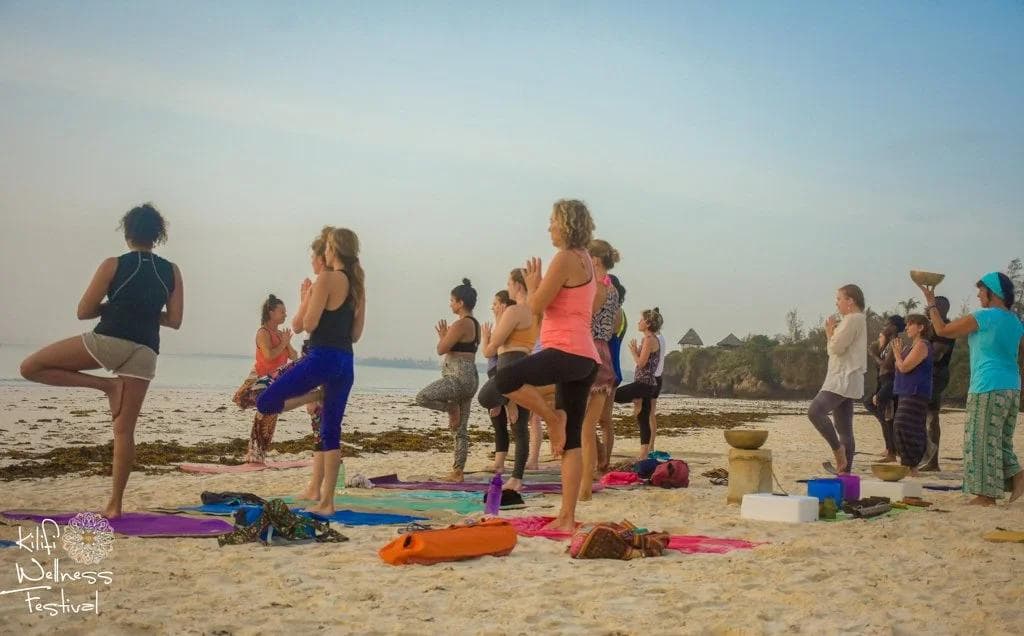 Kilifi wellness festival yoga
