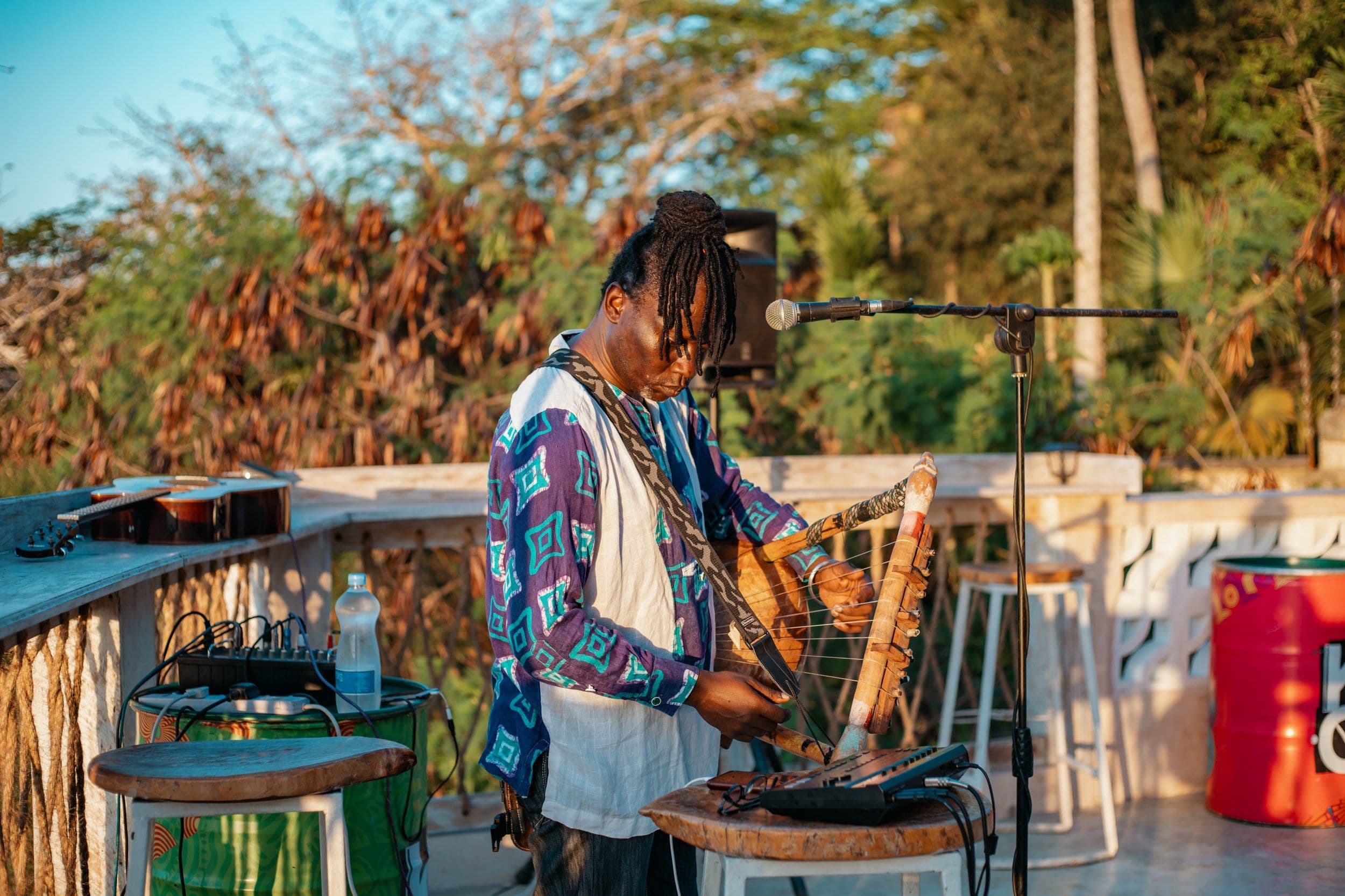 event at the terrace art space in kilifi